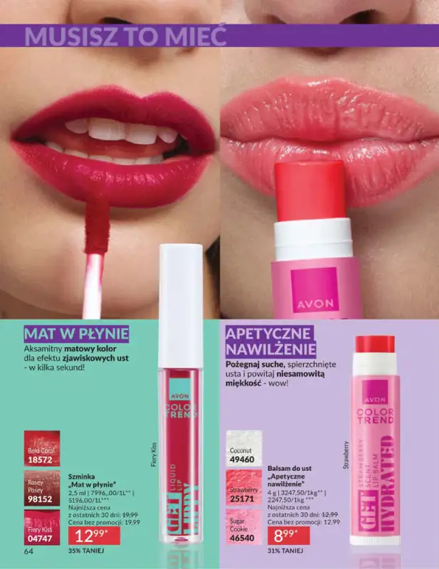 AVON - gazetka promocyjna Katalog Kwiecień 2026 od czwartku 02.04 do czwartku 30.04 - strona 64