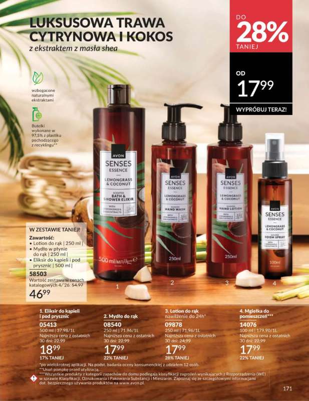 AVON - gazetka promocyjna Katalog Kwiecień 2026 od czwartku 02.04 do czwartku 30.04 - strona 167
