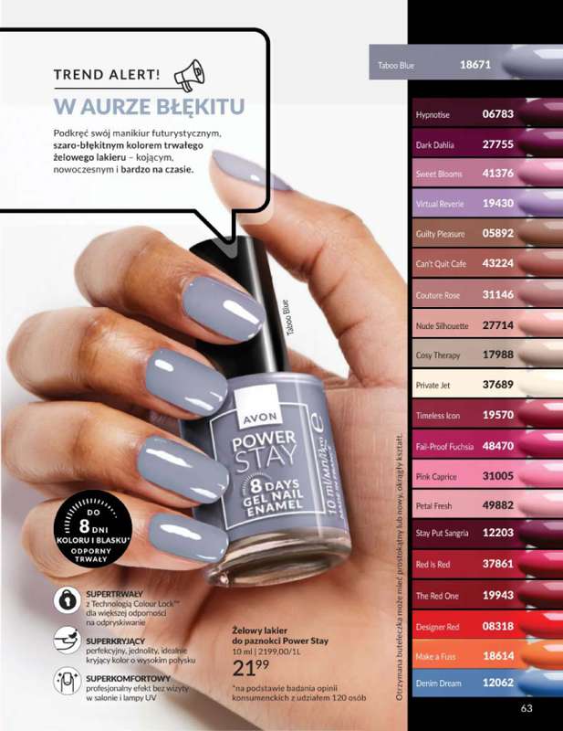 AVON - gazetka promocyjna Katalog Kwiecień 2026 od czwartku 02.04 do czwartku 30.04 - strona 63