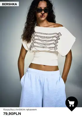 Bershka - gazetka promocyjna Damska kolekcja Concert mode od czwartku 02.04  - strona 7