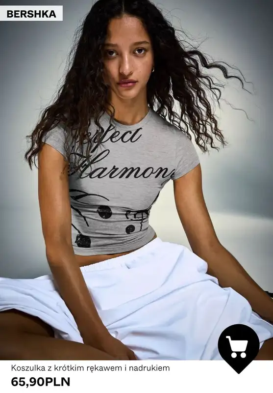 Bershka - gazetka promocyjna Damska kolekcja Concert mode od czwartku 02.04  - strona 8