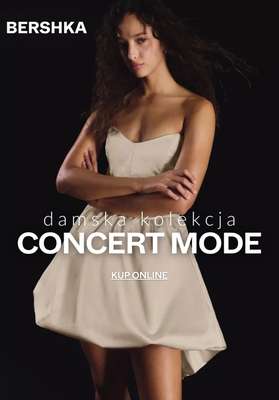 Bershka - gazetka promocyjna Damska kolekcja Concert mode od czwartku 02.04 