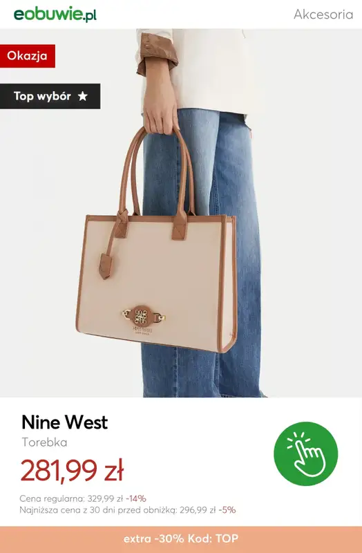 eobuwie.pl - gazetka promocyjna Do -30% na wybrane torebki i obuwie, przy zakupie min. 2 rzeczy od czwartku 02.04 do wtorku 07.04 - strona 8