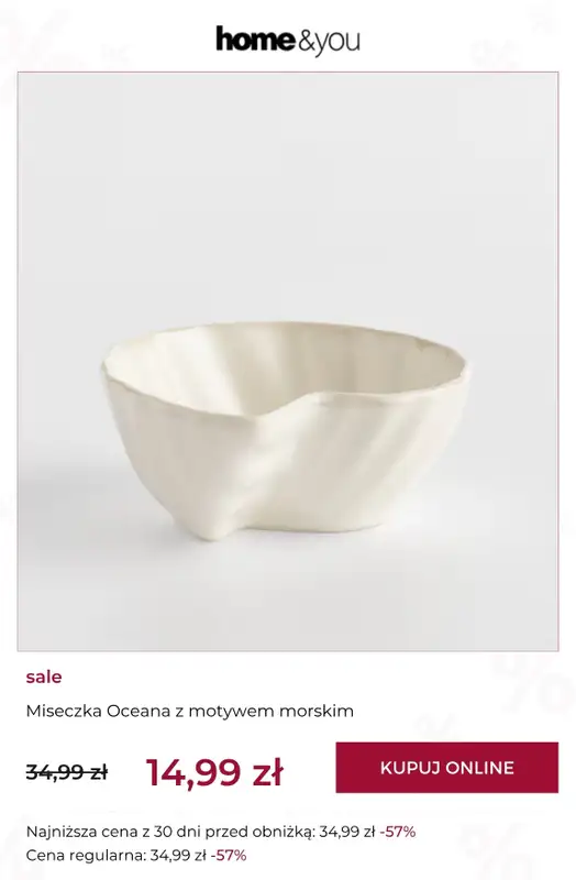 home&you - gazetka promocyjna SALE: kuchnia i jadalnia od czwartku 02.04 do piątku 10.04 - strona 6