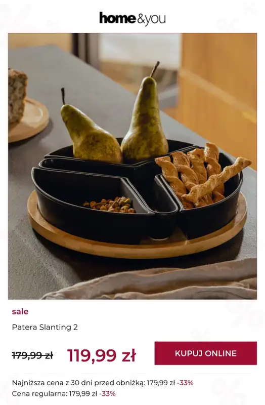 home&you - gazetka promocyjna SALE: kuchnia i jadalnia od czwartku 02.04 do piątku 10.04 - strona 5