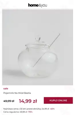 home&you - gazetka promocyjna SALE: kuchnia i jadalnia od czwartku 02.04 do piątku 10.04 - strona 8