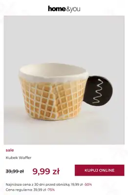 home&you - gazetka promocyjna SALE: kuchnia i jadalnia od czwartku 02.04 do piątku 10.04 - strona 11