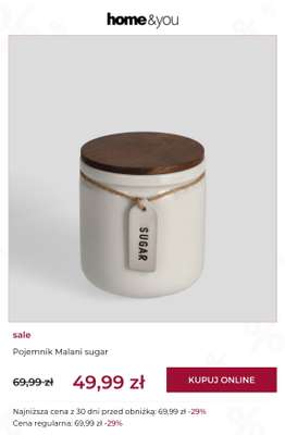 home&you - gazetka promocyjna SALE: kuchnia i jadalnia od czwartku 02.04 do piątku 10.04 - strona 7