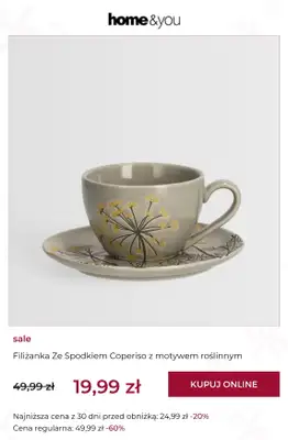 home&you - gazetka promocyjna SALE: kuchnia i jadalnia od czwartku 02.04 do piątku 10.04 - strona 12