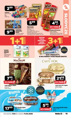 Netto - gazetka promocyjna Gazetka Spożywcza od wtorku 07.04 do soboty 11.04 - strona 19