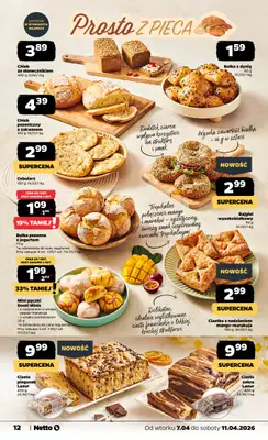 Netto - gazetka promocyjna Gazetka Spożywcza od wtorku 07.04 do soboty 11.04 - strona 12