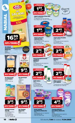 Netto - gazetka promocyjna Gazetka Spożywcza od wtorku 07.04 do soboty 11.04 - strona 10