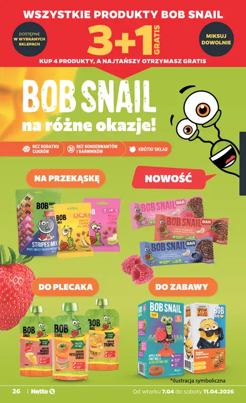Netto - gazetka promocyjna Gazetka Spożywcza od wtorku 07.04 do soboty 11.04 - strona 26