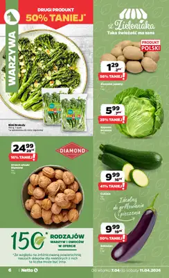 Netto - gazetka promocyjna Gazetka Spożywcza od wtorku 07.04 do soboty 11.04 - strona 6