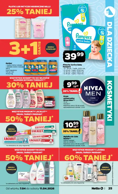 Netto - gazetka promocyjna Gazetka Spożywcza od wtorku 07.04 do soboty 11.04 - strona 25