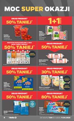Netto - gazetka promocyjna Gazetka Spożywcza od wtorku 07.04 do soboty 11.04 - strona 4