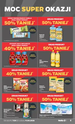 Netto - gazetka promocyjna Gazetka Spożywcza od wtorku 07.04 do soboty 11.04 - strona 5