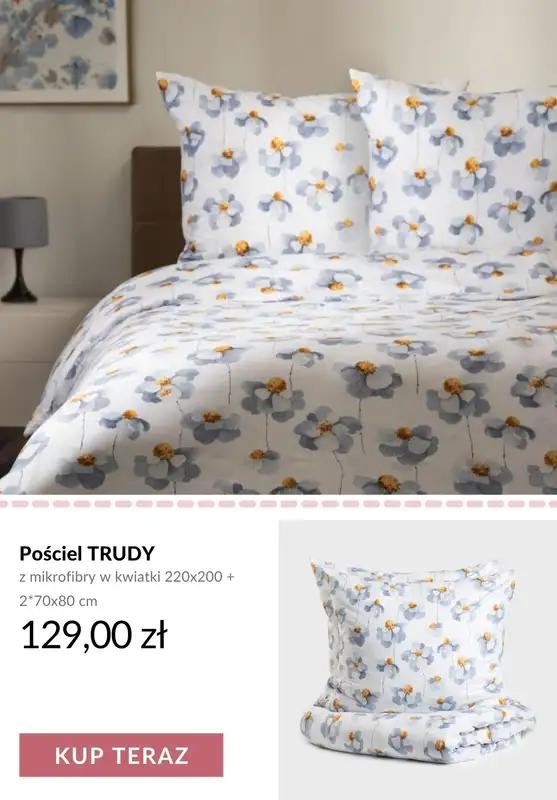 Homla - gazetka promocyjna Wiosenne pościele do Twojej sypialni od czwartku 02.04 do piątku 10.04 - strona 4