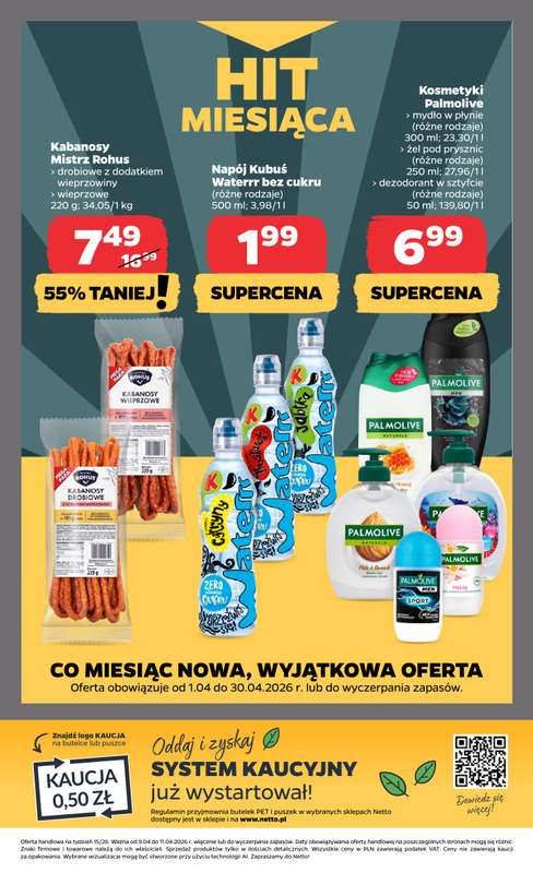Netto - gazetka promocyjna Gazetka Spożywcza od czwartku 09.04 do soboty 11.04 - strona 21
