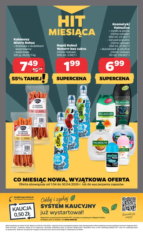 Netto - gazetka promocyjna Gazetka Spożywcza od czwartku 09.04 do soboty 11.04 - strona 21