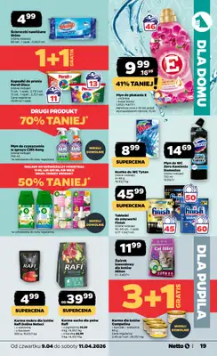 Netto - gazetka promocyjna Gazetka Spożywcza od czwartku 09.04 do soboty 11.04 - strona 19