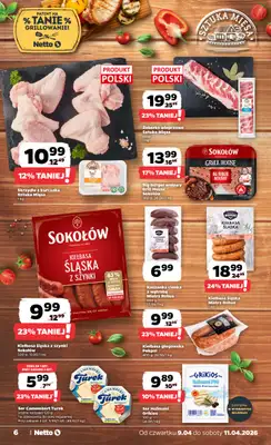 Netto - gazetka promocyjna Gazetka Spożywcza od czwartku 09.04 do soboty 11.04 - strona 6