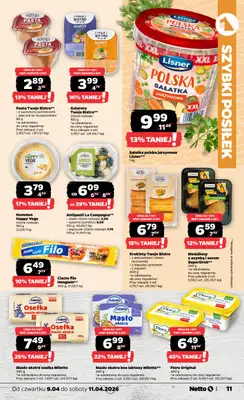Netto - gazetka promocyjna Gazetka Spożywcza od czwartku 09.04 do soboty 11.04 - strona 11