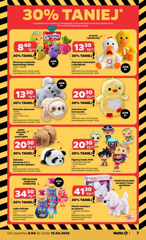 Netto - gazetka promocyjna Inspiracje tygodnia Netto  do środy 15.04 - strona 7