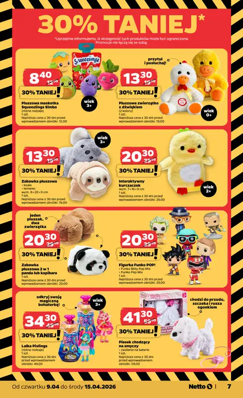 Netto - gazetka promocyjna Inspiracje tygodnia Netto  do środy 15.04 - strona 7