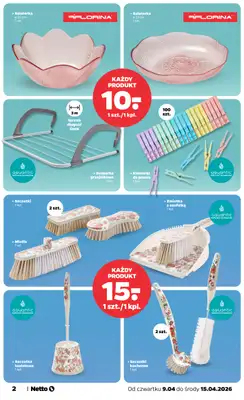 Netto - gazetka promocyjna Inspiracje tygodnia Netto  do środy 15.04 - strona 2