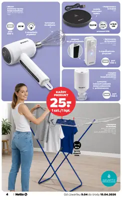 Netto - gazetka promocyjna Inspiracje tygodnia Netto  do środy 15.04 - strona 4