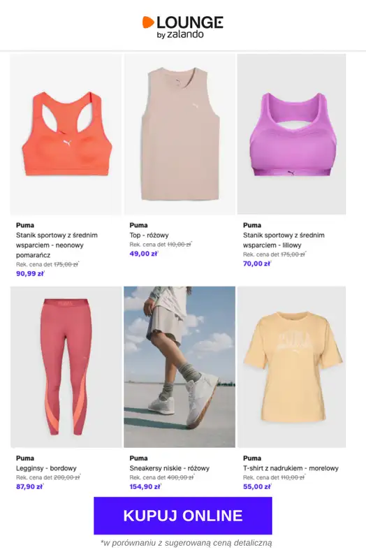 Lounge by Zalando - gazetka promocyjna Do -77% Puma sports   - strona 3