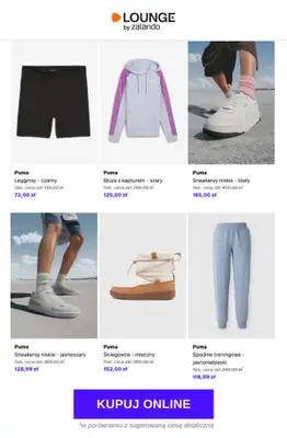 Lounge by Zalando - gazetka promocyjna Do -77% Puma sports od czwartku 02.04 do niedzieli 05.04 - strona 9
