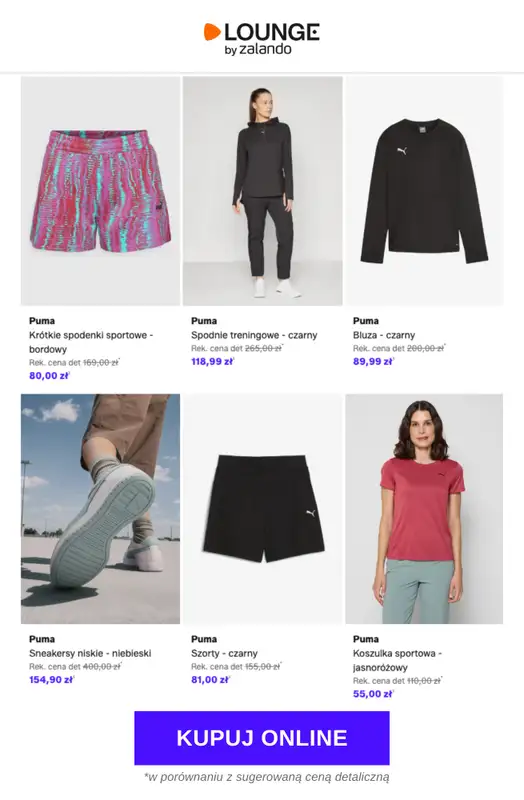 Lounge by Zalando - gazetka promocyjna Do -77% Puma sports od czwartku 02.04 do niedzieli 05.04 - strona 5