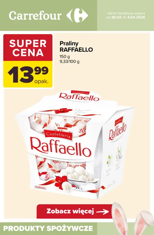 Carrefour - gazetka promocyjna Słodkie prezenty od ZAJĄCZKA od wtorku 31.03 do soboty 04.04 - strona 10
