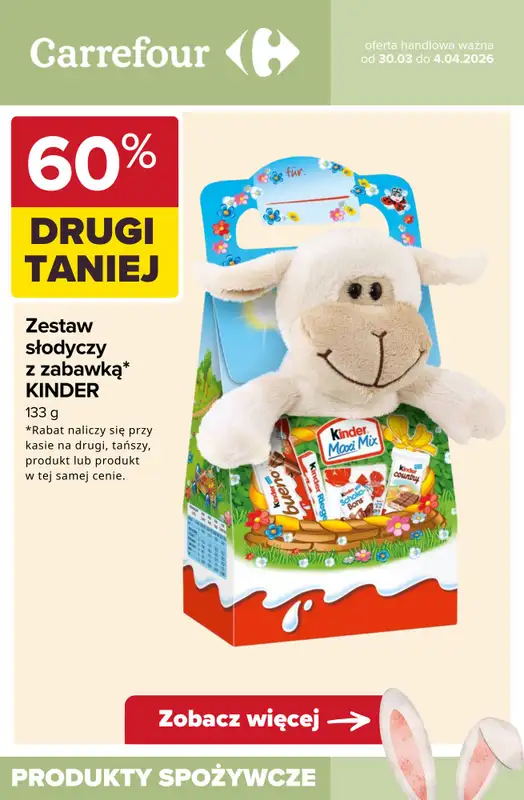 Carrefour - gazetka promocyjna Słodkie prezenty od ZAJĄCZKA od wtorku 31.03 do soboty 04.04 - strona 6