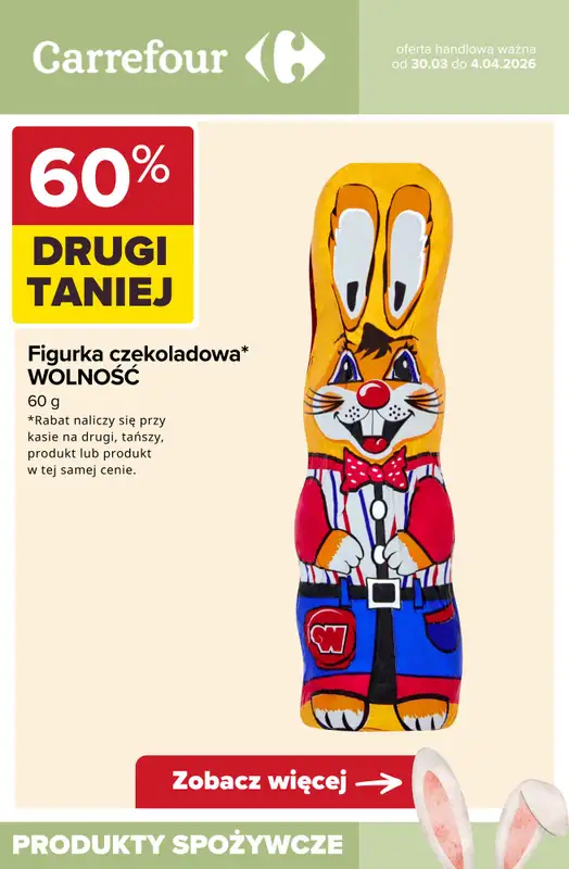 Carrefour - gazetka promocyjna Słodkie prezenty od ZAJĄCZKA od wtorku 31.03 do soboty 04.04 - strona 7