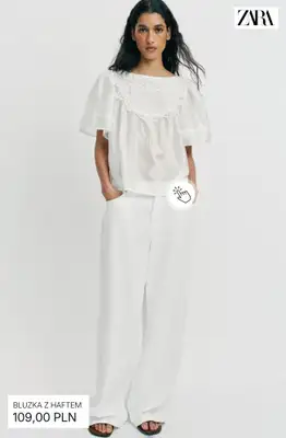 Zara - gazetka promocyjna Stylowe bluzki dla niej od czwartku 02.04  - strona 4