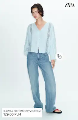 Zara - gazetka promocyjna Stylowe bluzki dla niej od czwartku 02.04  - strona 6