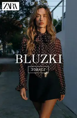 Zara - gazetka promocyjna Stylowe bluzki dla niej od czwartku 02.04 