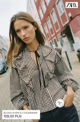 Zara - gazetka promocyjna Stylowe bluzki dla niej od czwartku 02.04  - strona 5