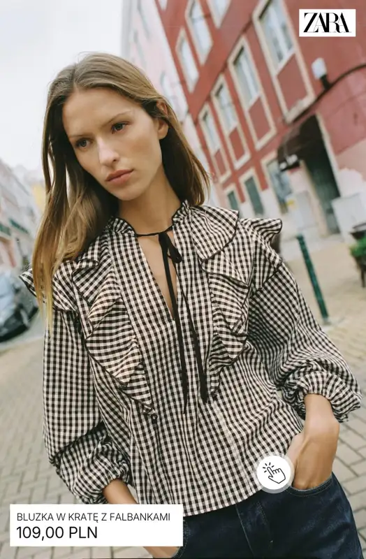 Zara - gazetka promocyjna Stylowe bluzki dla niej od czwartku 02.04  - strona 5