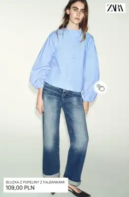 Zara - gazetka promocyjna Stylowe bluzki dla niej od czwartku 02.04  - strona 9