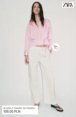 Zara - gazetka promocyjna Stylowe bluzki dla niej od czwartku 02.04  - strona 7