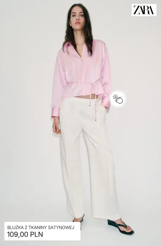 Zara - gazetka promocyjna Stylowe bluzki dla niej od czwartku 02.04  - strona 7