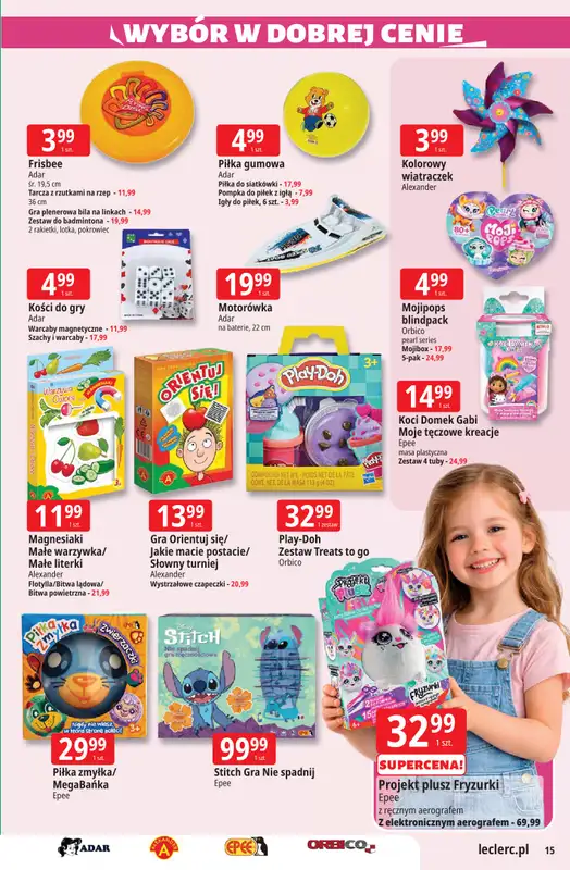 Leclerc - gazetka promocyjna Oferta E.Leclerc od środy 08.04 do soboty 18.04 - strona 15