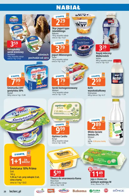 Leclerc - gazetka promocyjna Oferta E.Leclerc od środy 08.04 do soboty 18.04 - strona 20