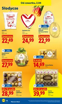 Lidl - gazetka promocyjna Oferta od czwartku od czwartku 02.04 do soboty 04.04 - strona 54