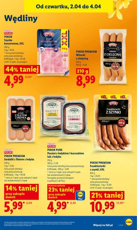 Lidl - gazetka promocyjna Oferta od czwartku od czwartku 02.04 do soboty 04.04 - strona 47