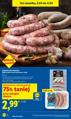 Lidl - gazetka promocyjna Oferta od czwartku od czwartku 02.04 do soboty 04.04 - strona 6